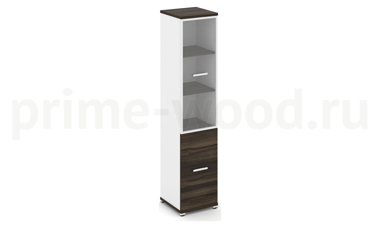 Шкаф одна узкая секция, 5 ниш (Эко) CN.STU.E-512 RP B/W - фото 5
